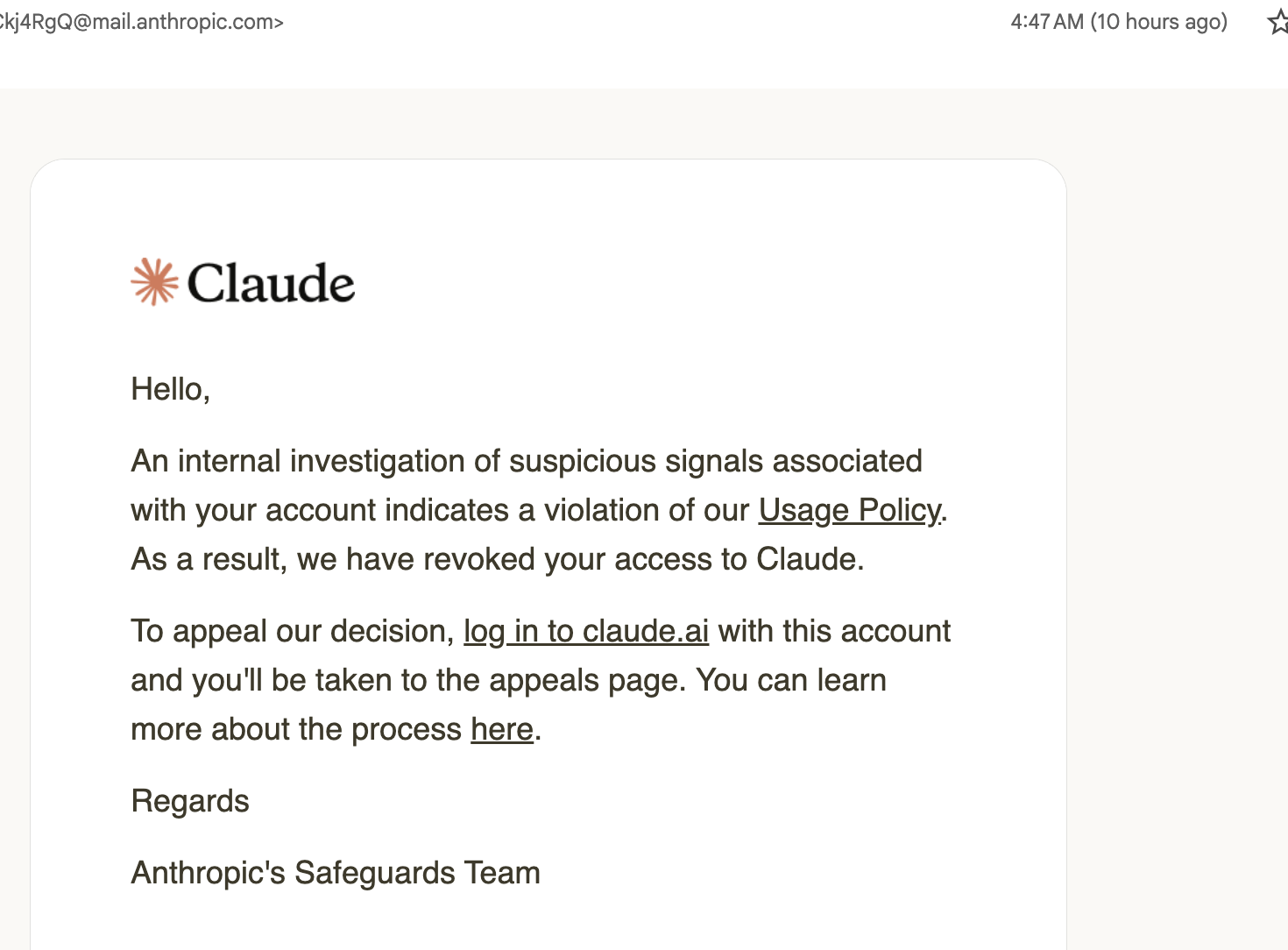 Claude Code 界面截图