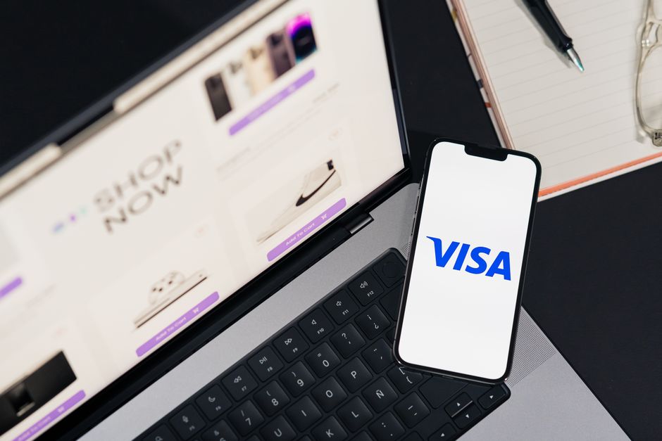 Visa 借记卡示意图