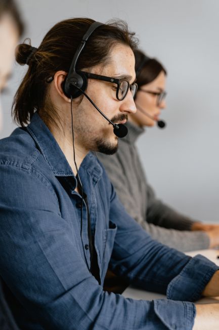 Customer support interface or submitting a ticket