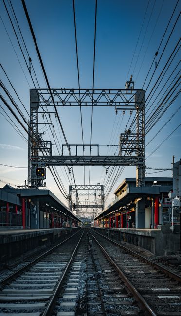日本优化线路网络拓扑示意图