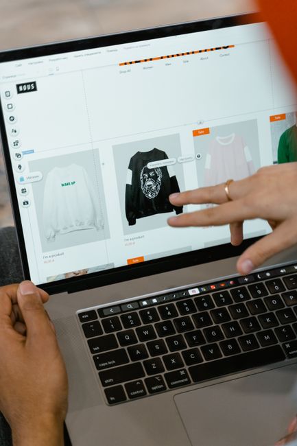 Shopee website homepage interface