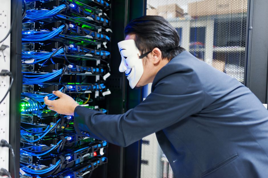 DDOS 攻击示意图