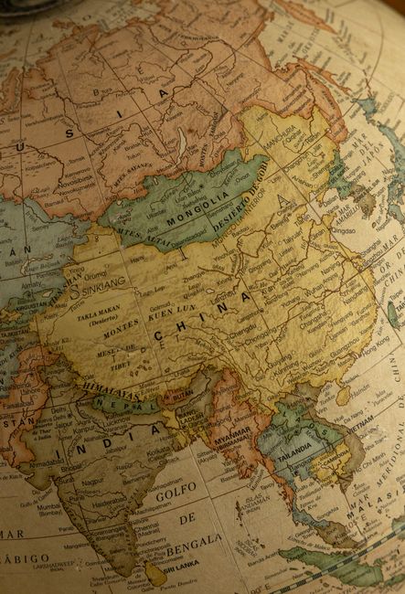 美东机房全球路由示意图