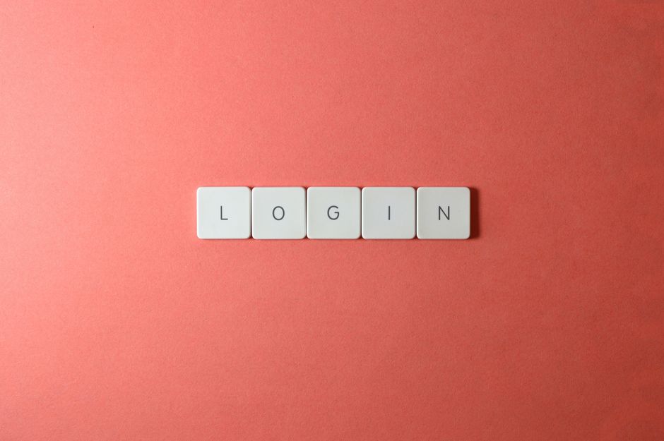 Sign in button interface