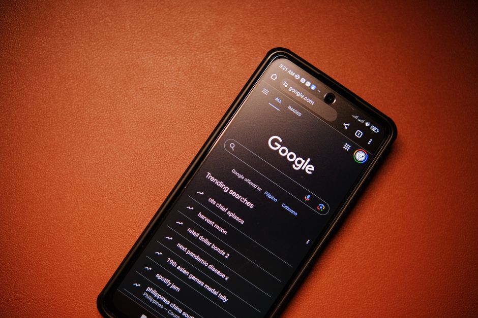 Screenshot showing mobile browser desktop site settings