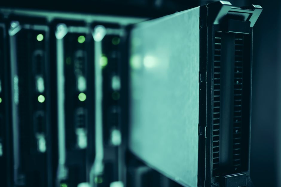 VPS network speed test illustration