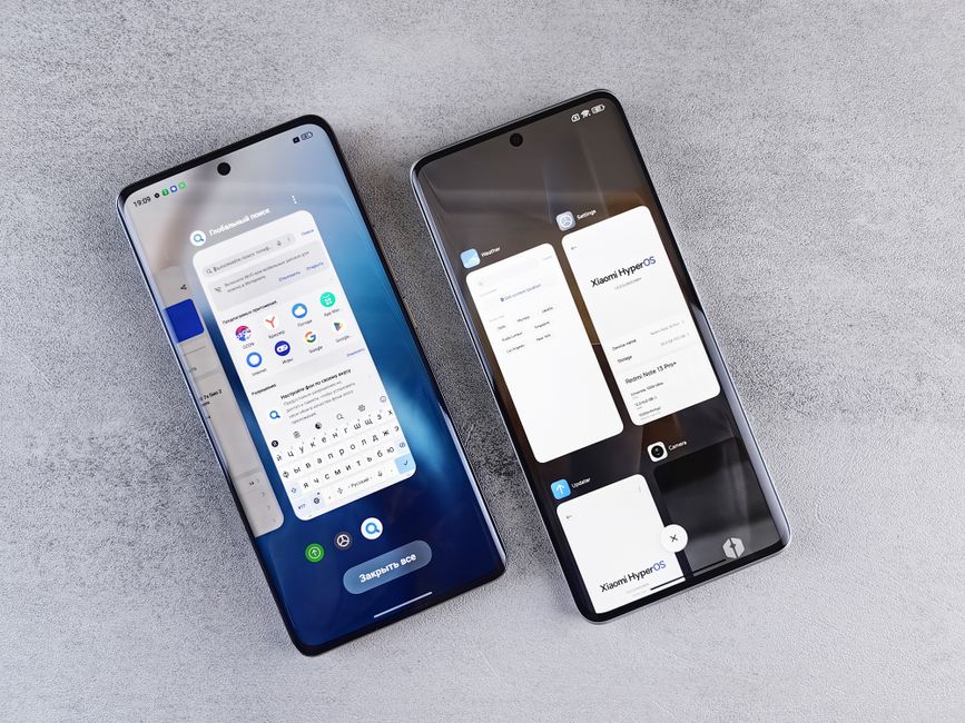 修改圆角前后的手机 UI 界面效果对比图
