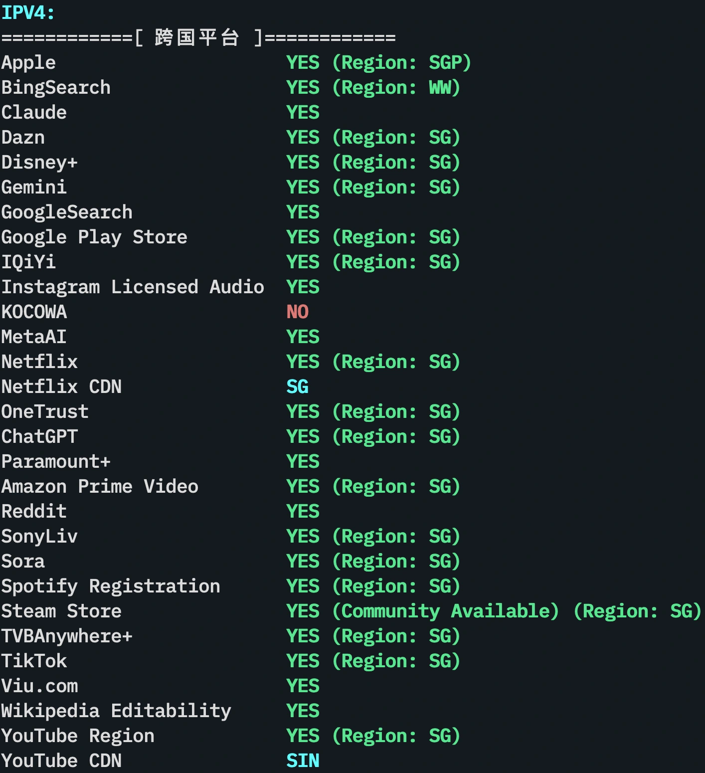 iperf3 网络性能测试