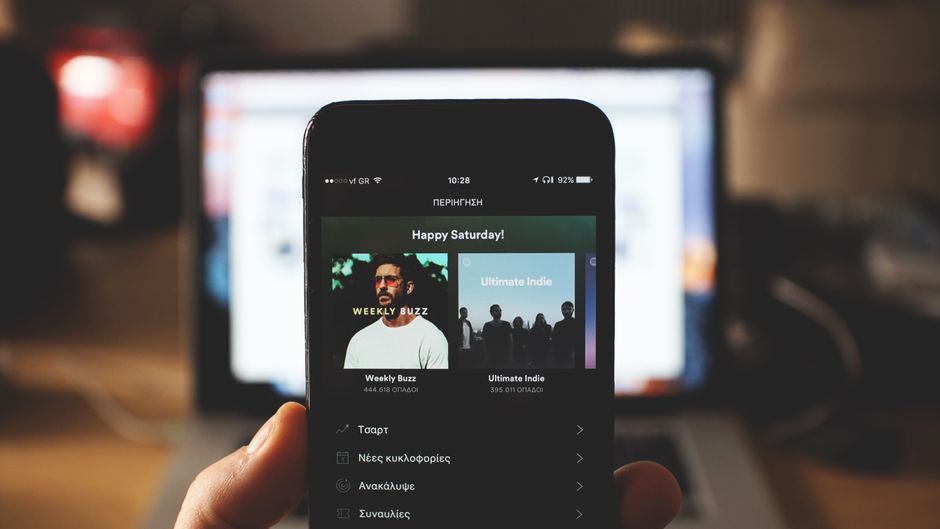 Spotify发现每周歌单