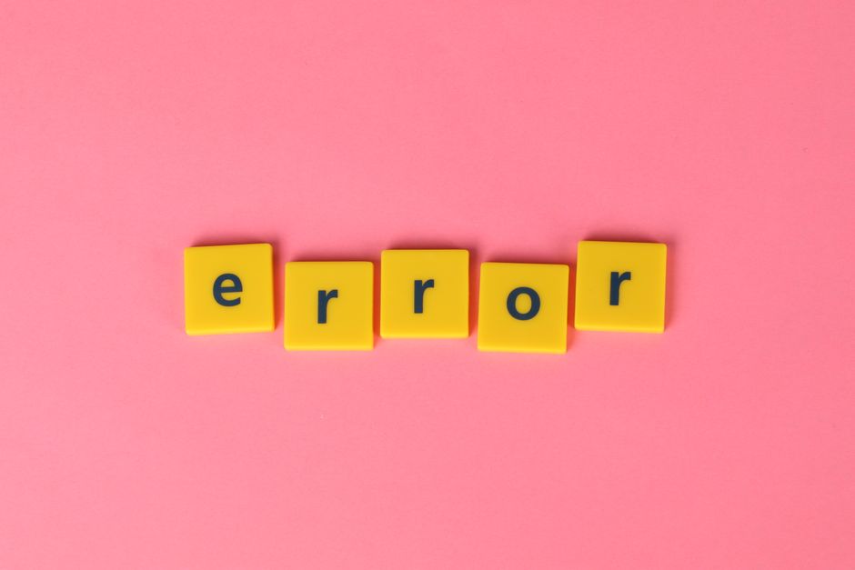 Data loss visual metaphor
