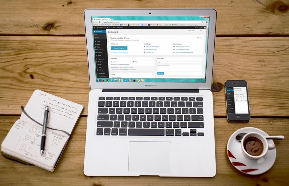 WordPress blog hosting on server