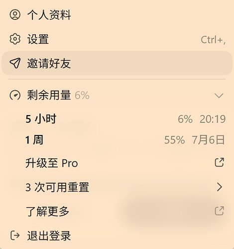 Codex额度消耗异常截图补充
