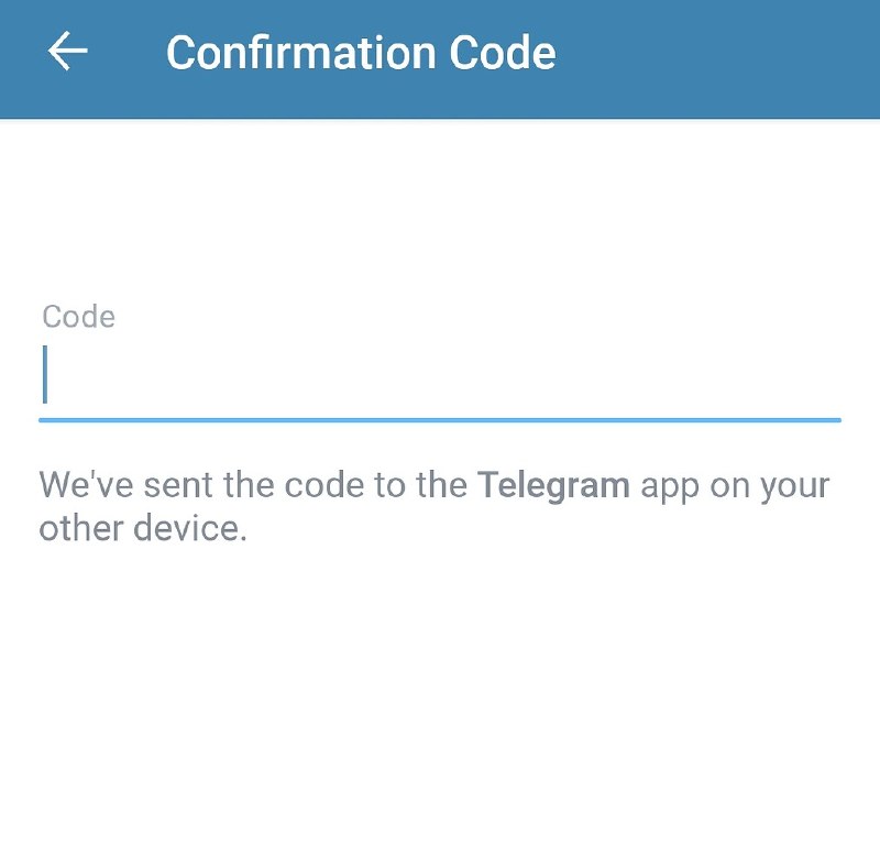 Telegram 登录界面提示需付费或验证码已发送至其他设备