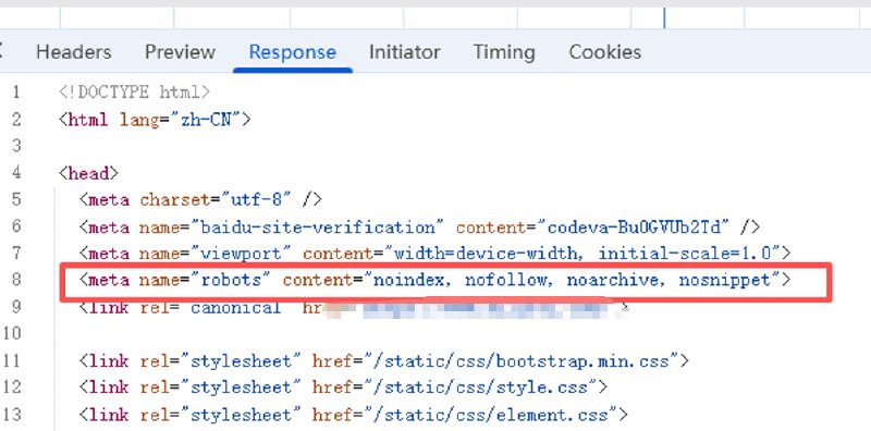 Nginx 配置拦截百度爬虫
