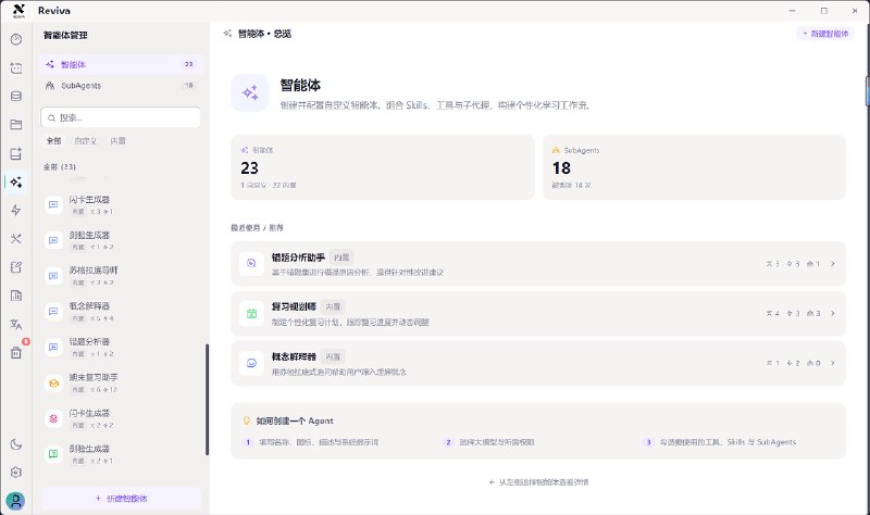 Reviva 功能演示图