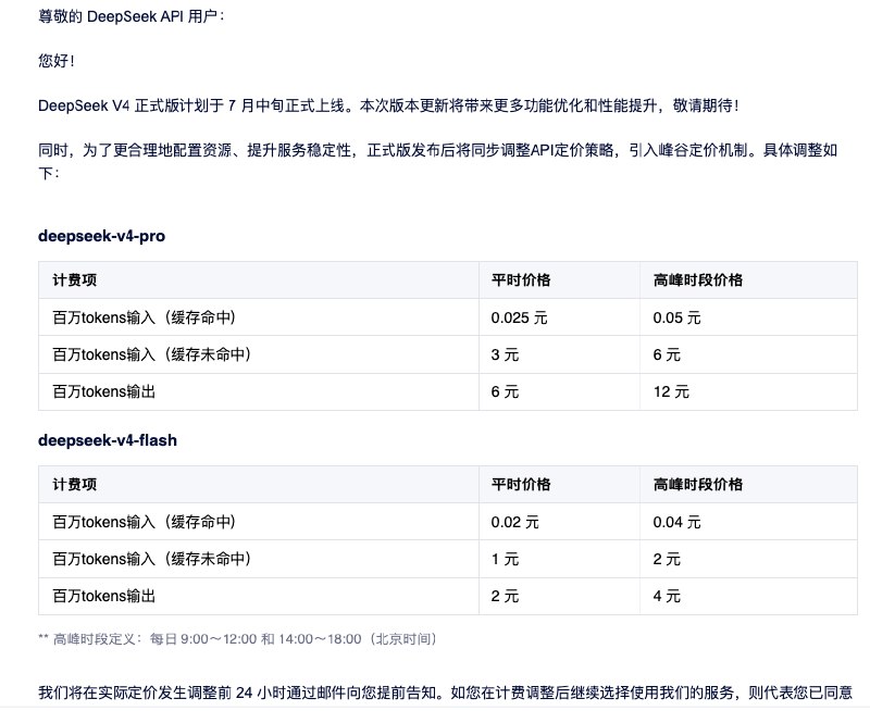 DeepSeek 调价讨论截图