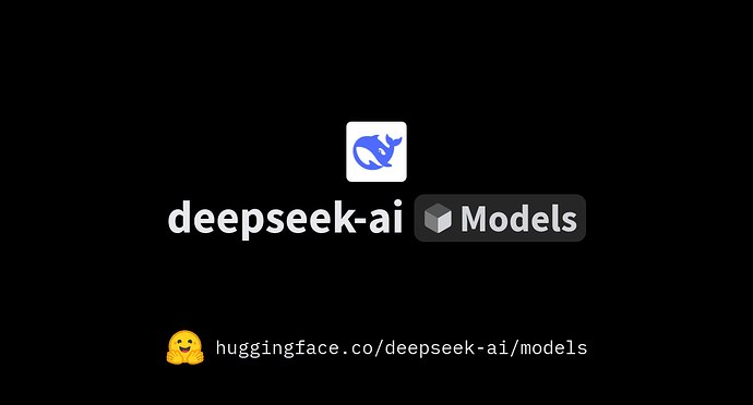 DeepSeek Hugging Face 仓库截图