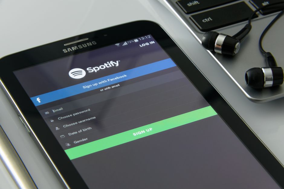 Spotify Premium 界面示例