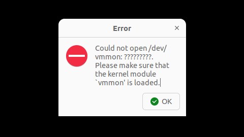 VMware 驱动未加载报错界面