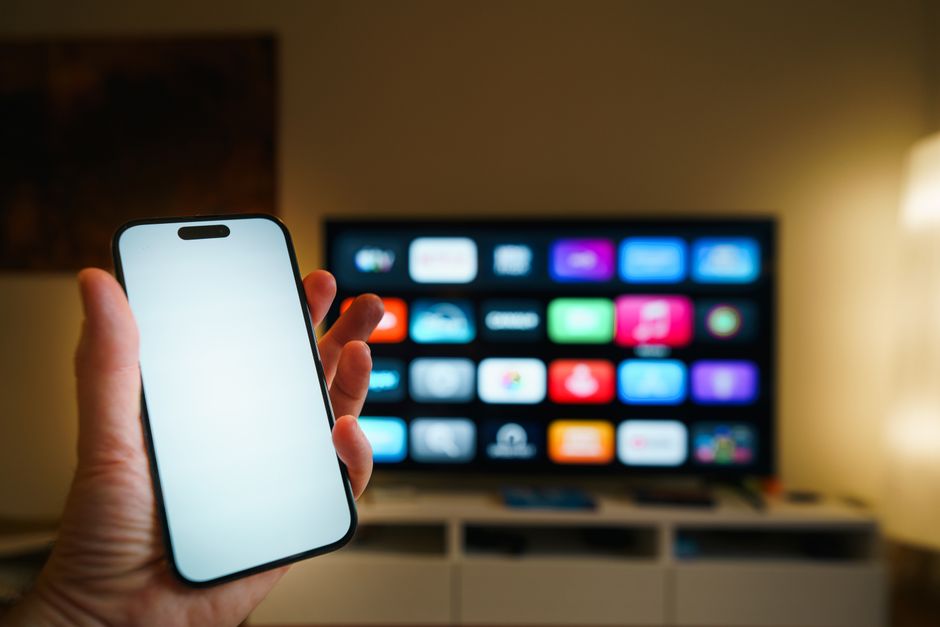 IPTV player app interface