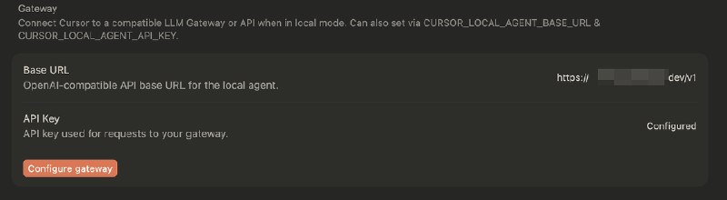 Cursor 关于 BYOK 和 Local Mode 的讨论帖子截图