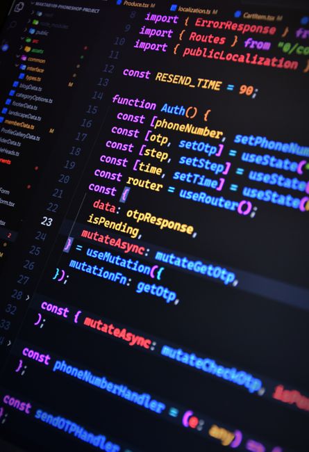 VSCode 界面编码示意图