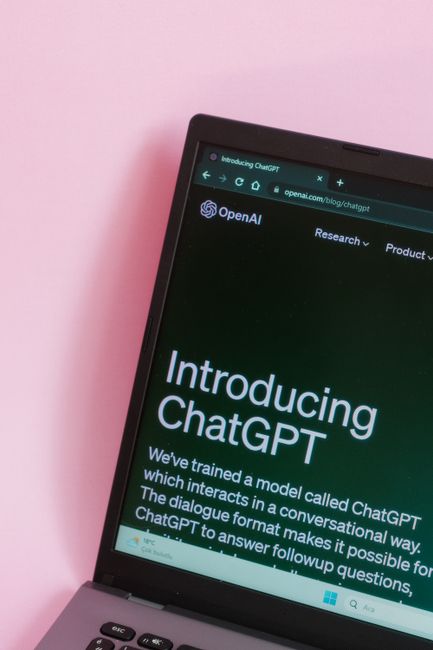 User interacting with GPT AI interface