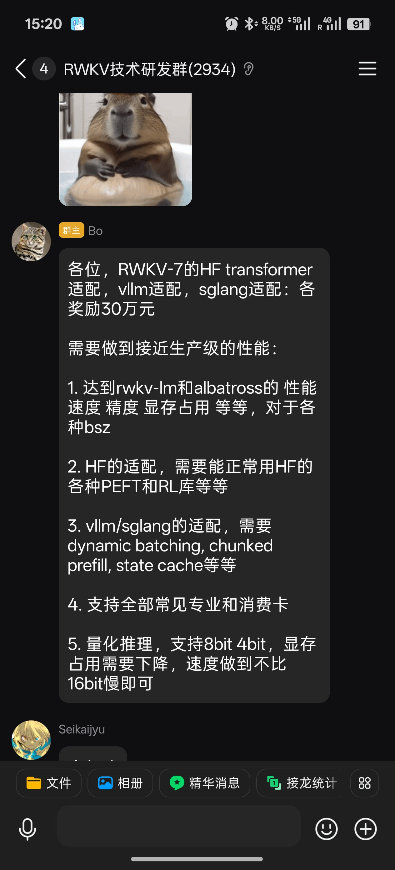 RWKV悬赏公告截图