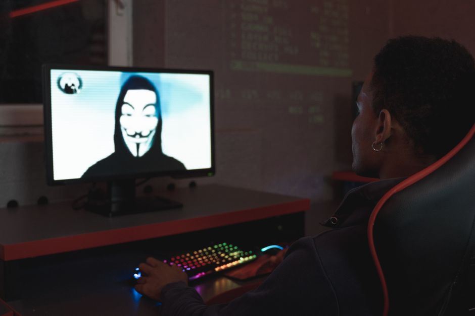 Hacking and cyber attack concept