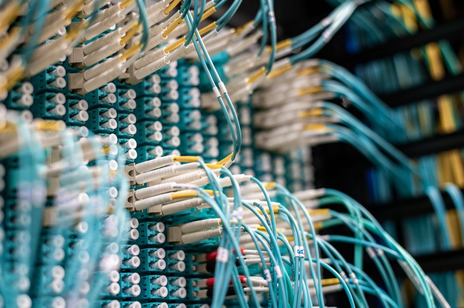 Server rack representing VPS infrastructure