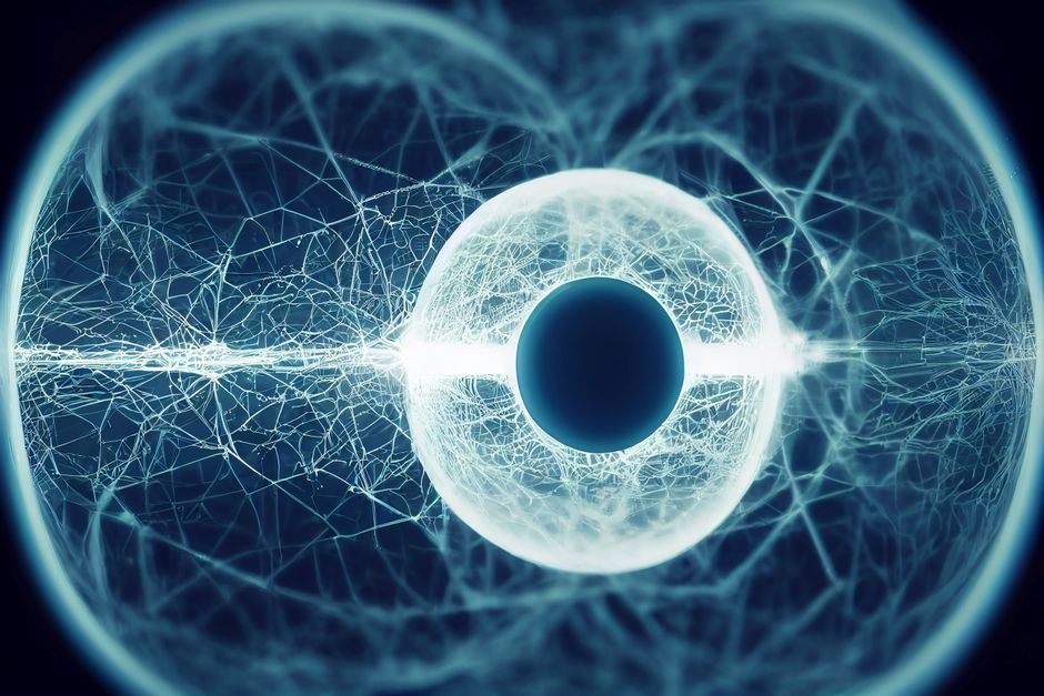 AI 网络技术背景图